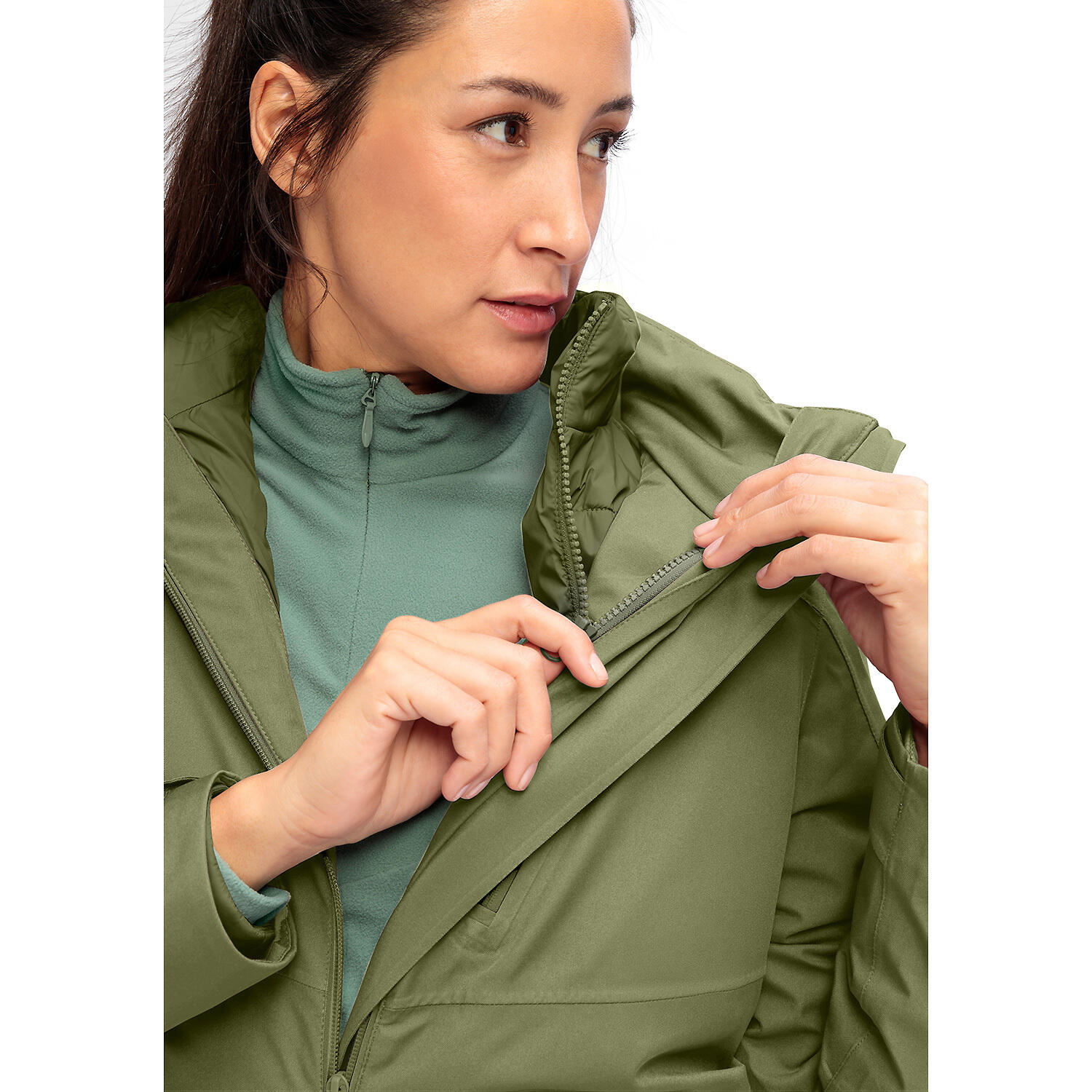 Veste à capuche 3 en 1 femme Maier Sports Lisbon 5/5