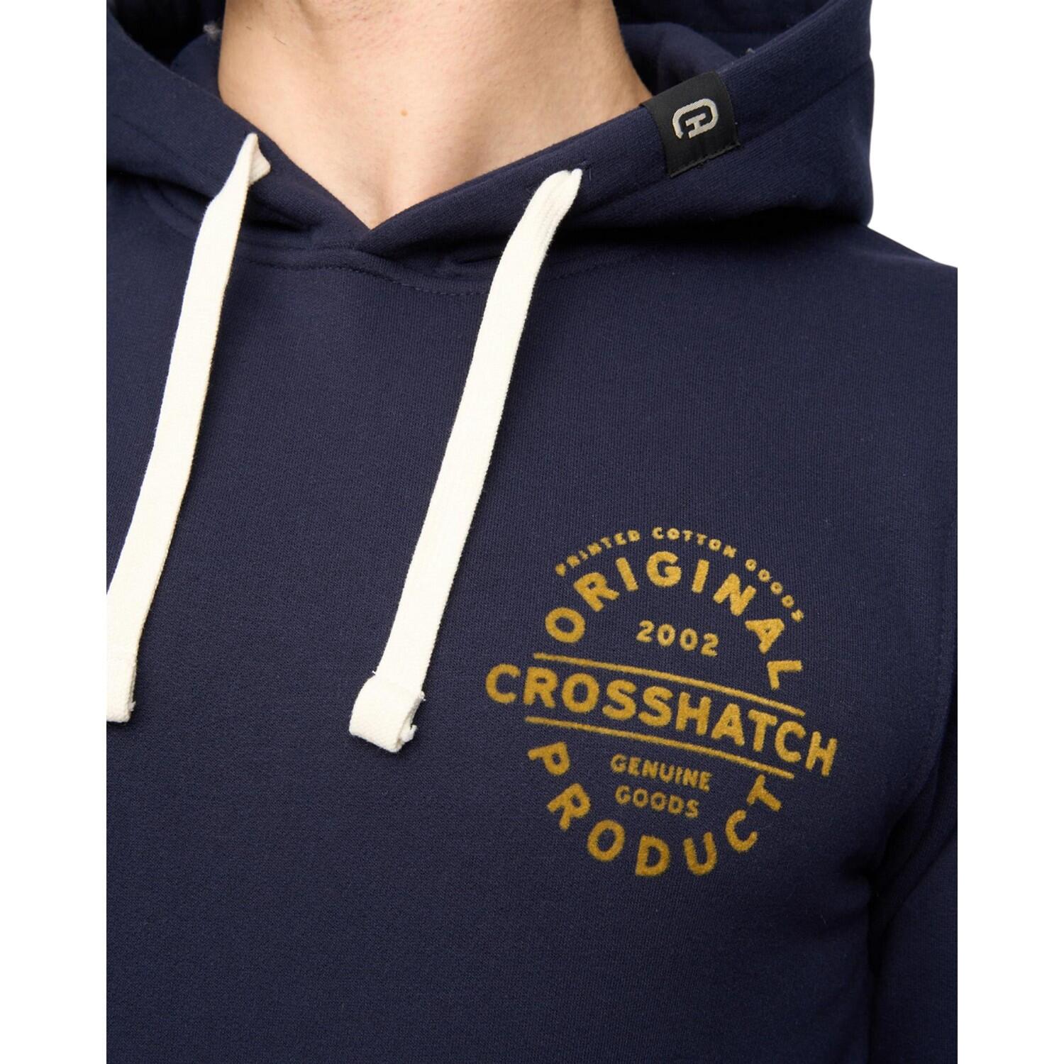 "Cresswell" Kapuzenpullover für Herren Marine 3/4