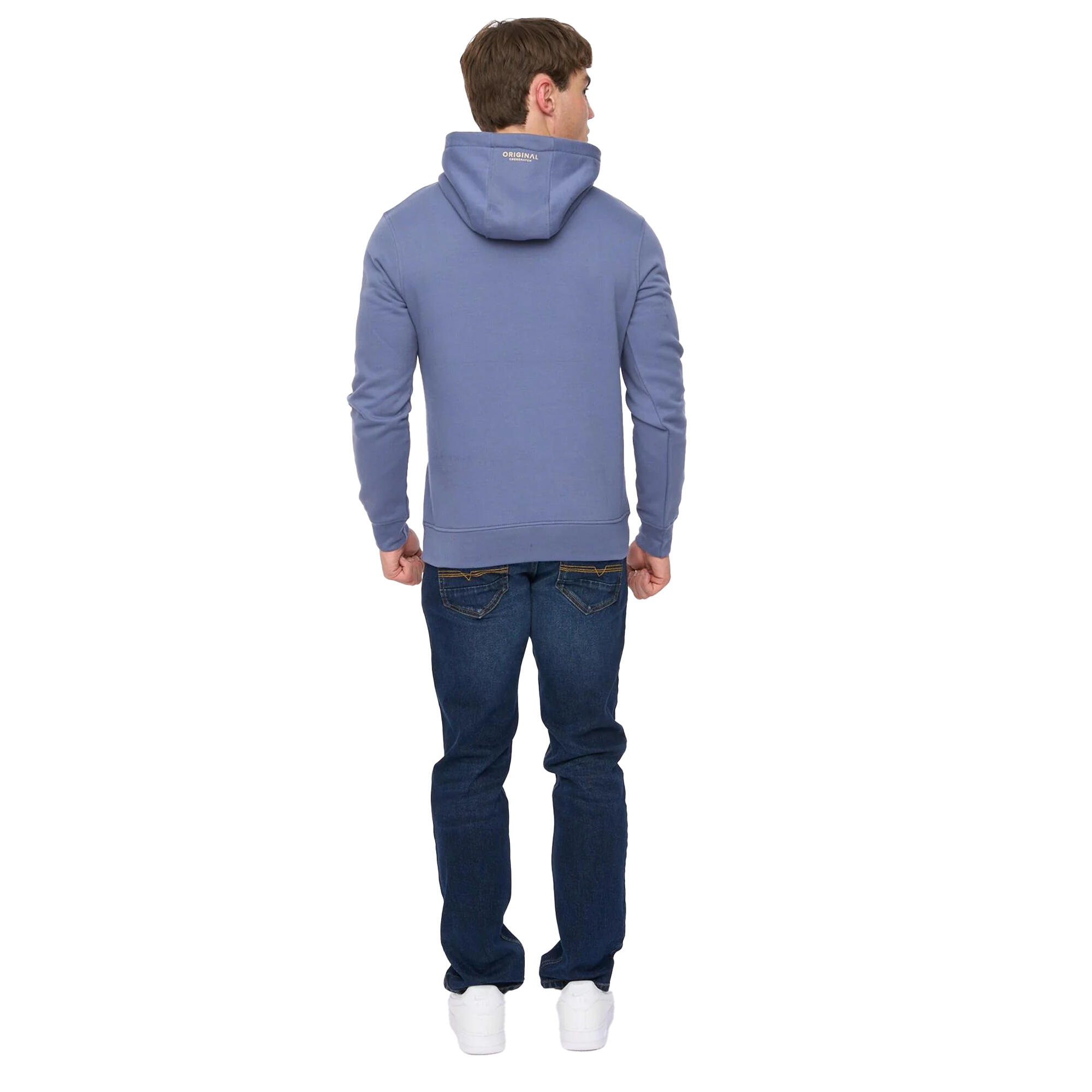 Sweat À Capuche JAMOLAT Homme (Bleu Denim) 3/4
