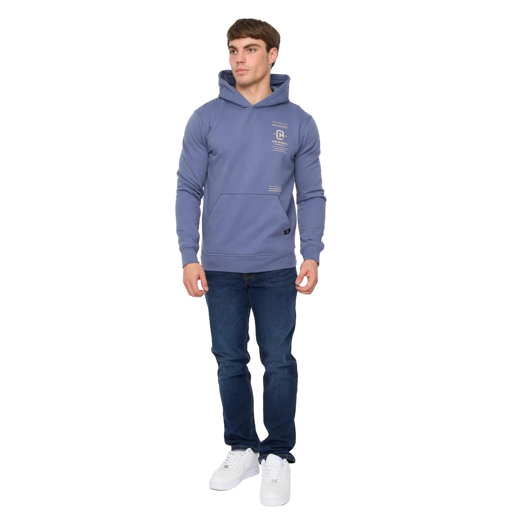 Sweat À Capuche JAMOLAT Homme (Bleu Denim) 4/4