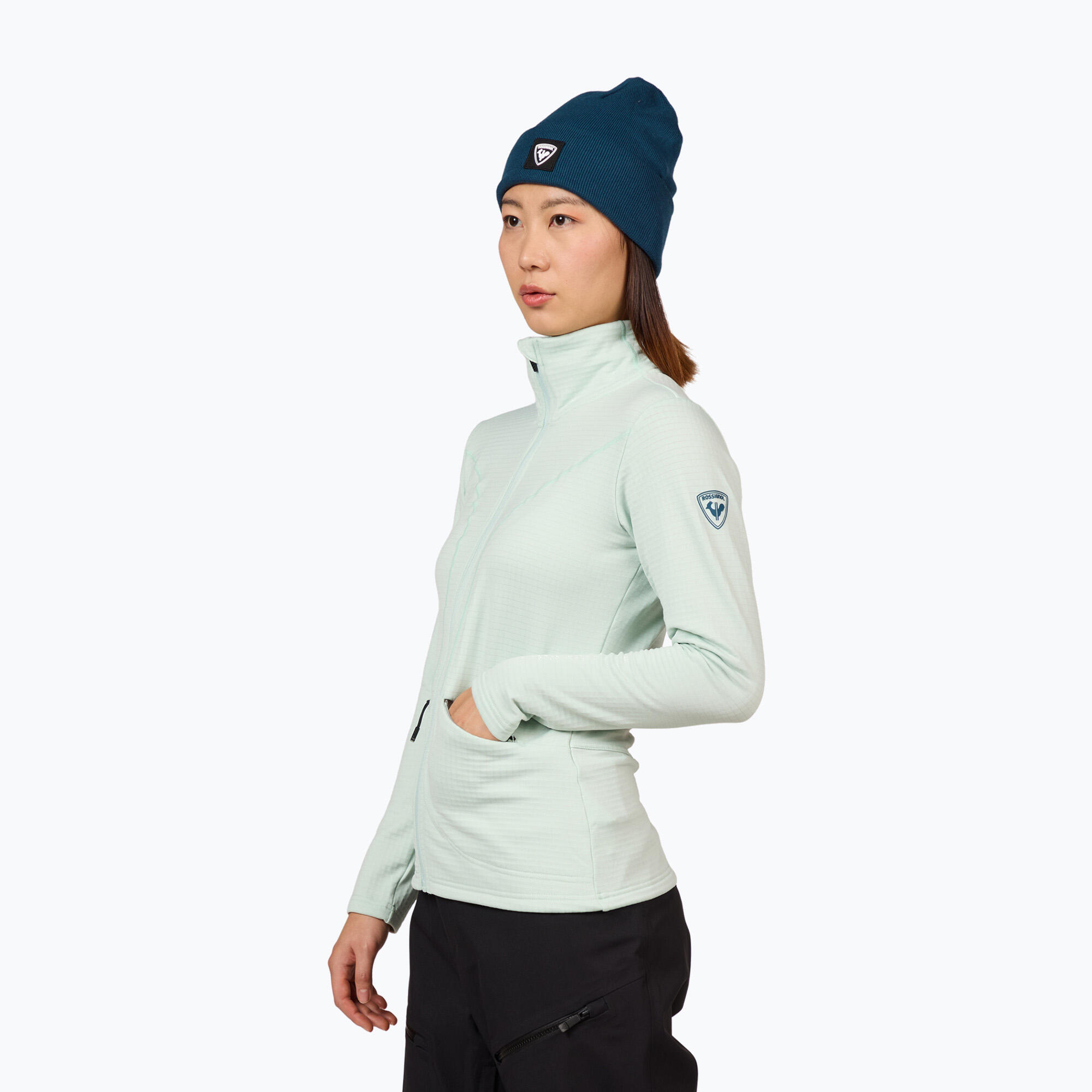 Damenpullover Rossignol Blackside Fleece Fz 4/5