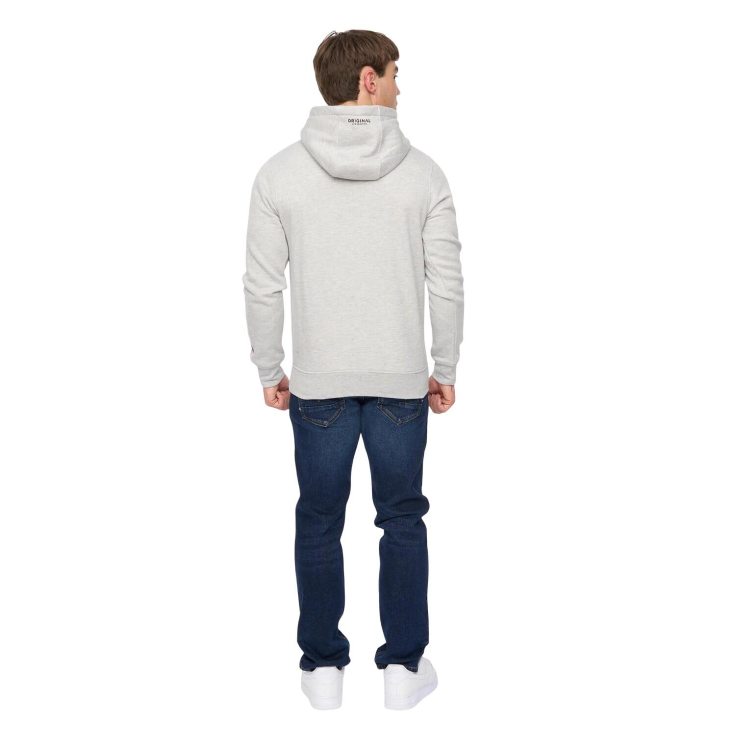 "Cresswell" Kapuzenpullover für Herren Grau meliert 2/4