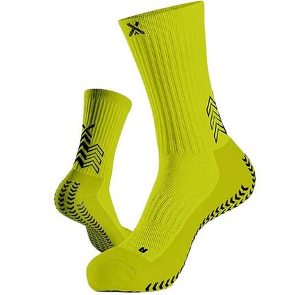 Chaussettes antidérapantes SoxPro vertes entraîement
