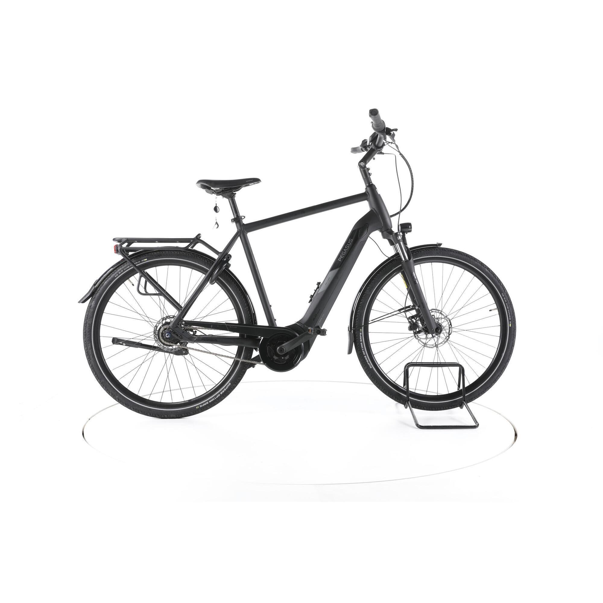 Pegasus - Reconditionné - Pegasus Solero Evo 8r City Vélo Électrique - Très Bon - Vélo Ville - Noir - 60 - Decathlon