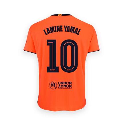 Koszulka wyjazdowa FC Barcelona 25-26 Premium Replica - Lamine Yamal 10