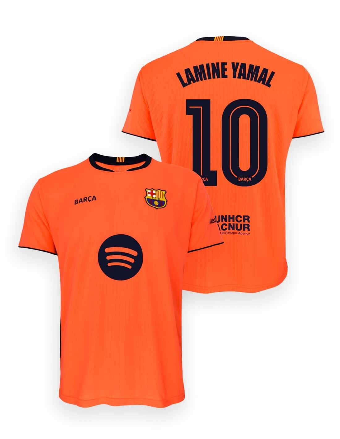 Camiseta Lamine Yamal 3ª equipación FC Barcelona 2025-26 - Réplica Oficial - Jú 3/7