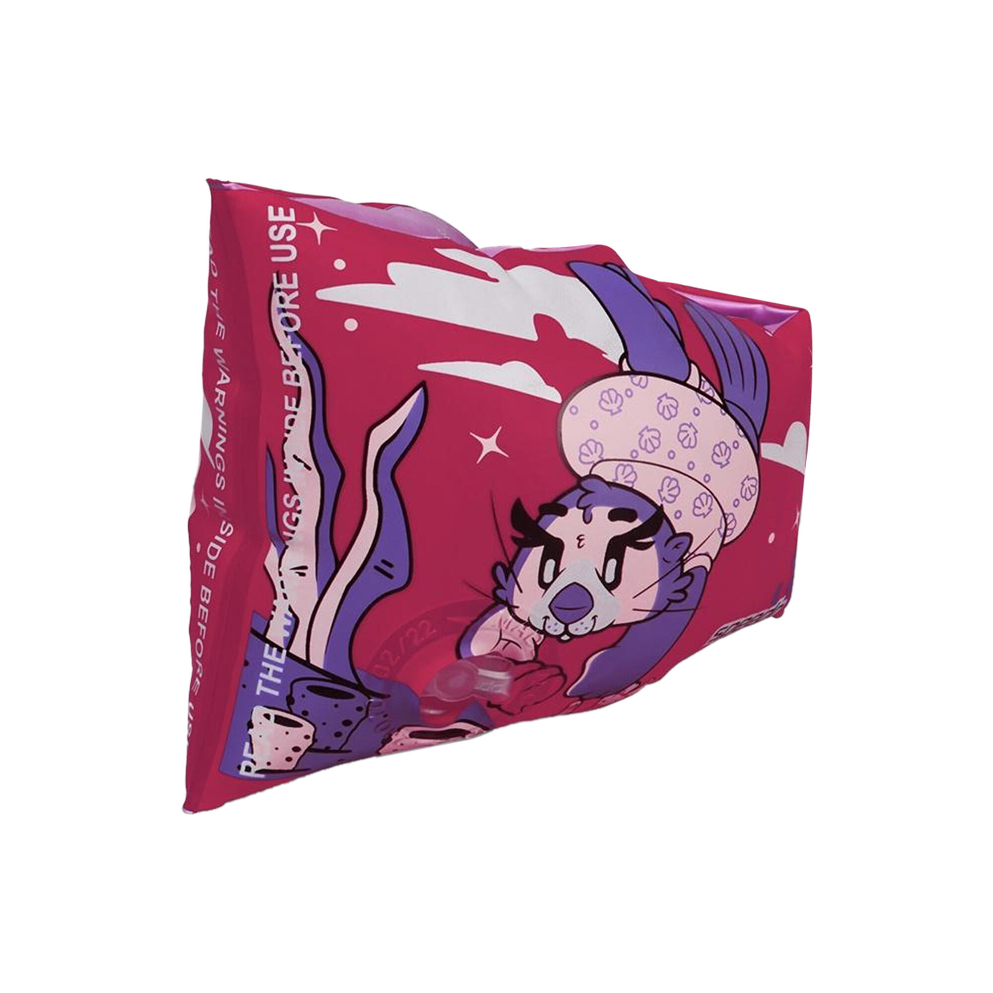 Brassards De Natation Enfant (Rose / Violet) 3/3