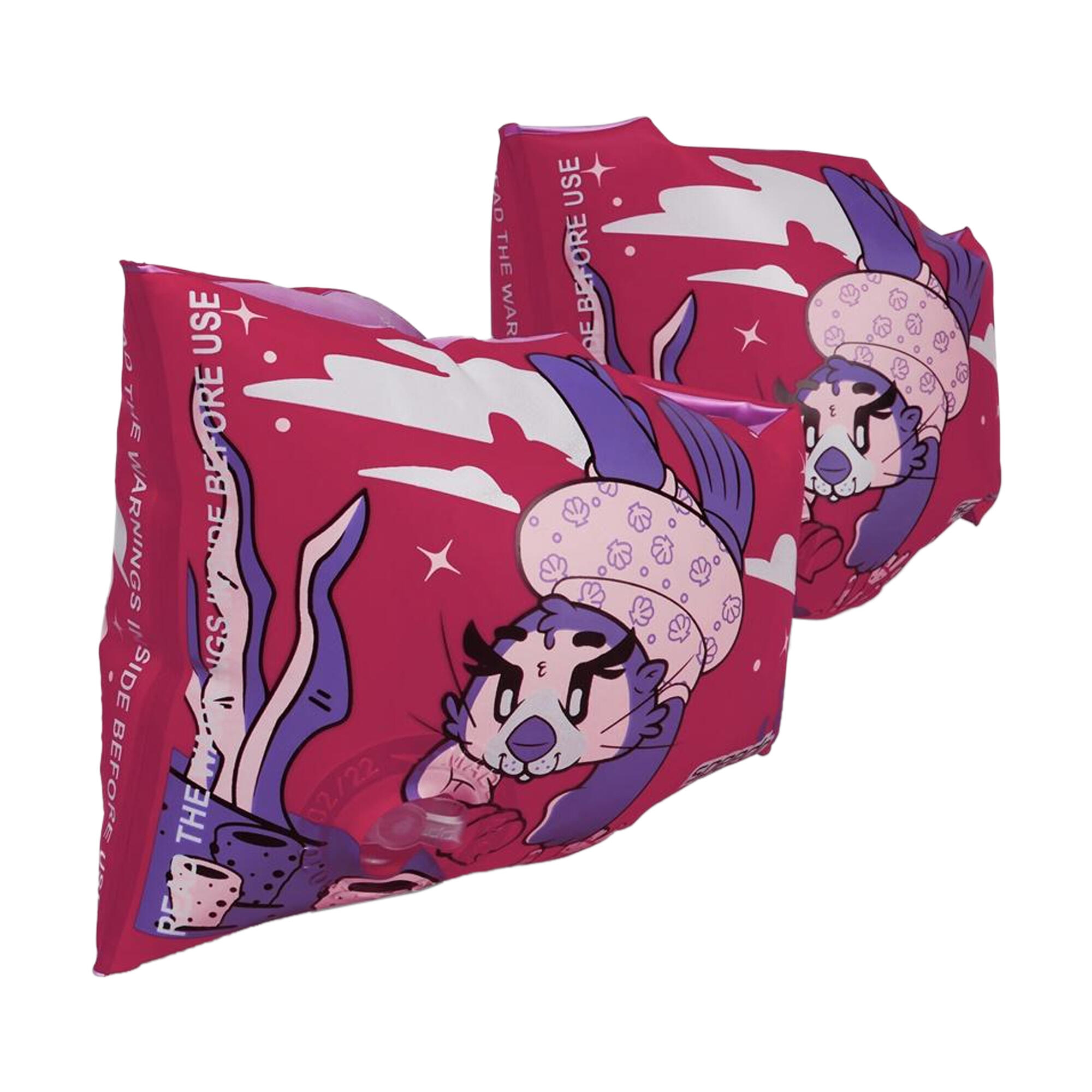 SPEEDO Bambini Lontra Braccioli Gonfiabili Speedo Rosa Viola