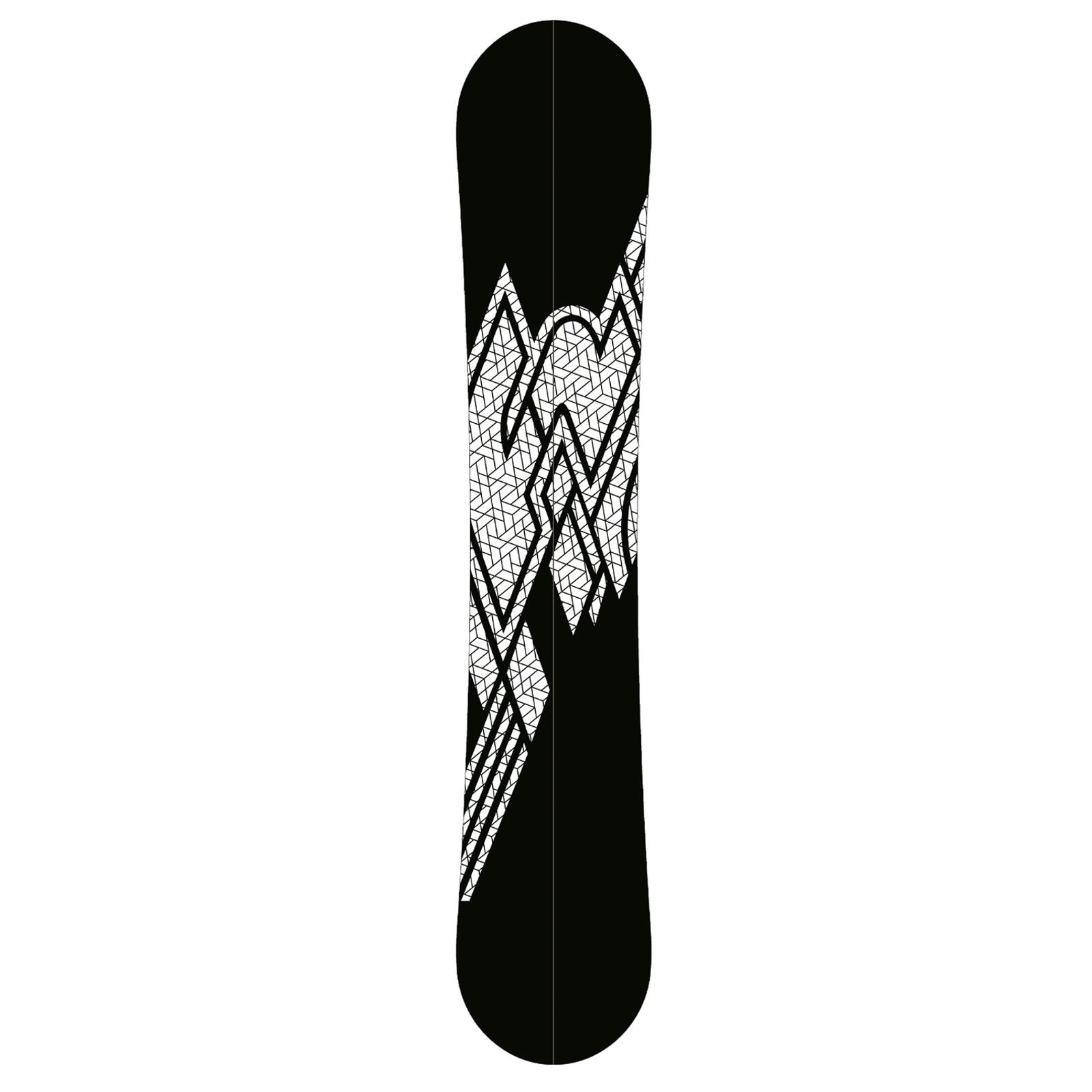 F2  Snowboard Respect + Voile & Skins Splitboard Sondermodell 168cm Weiss 3/4