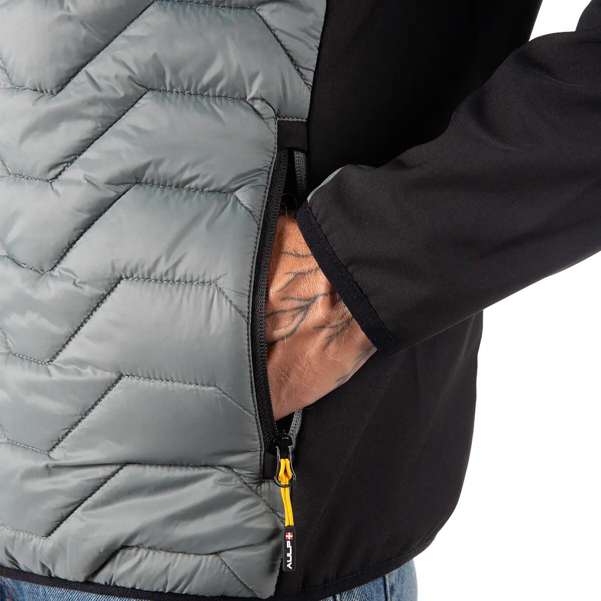 AULP Veste CLINT HYBRIDE - BARK 4/6