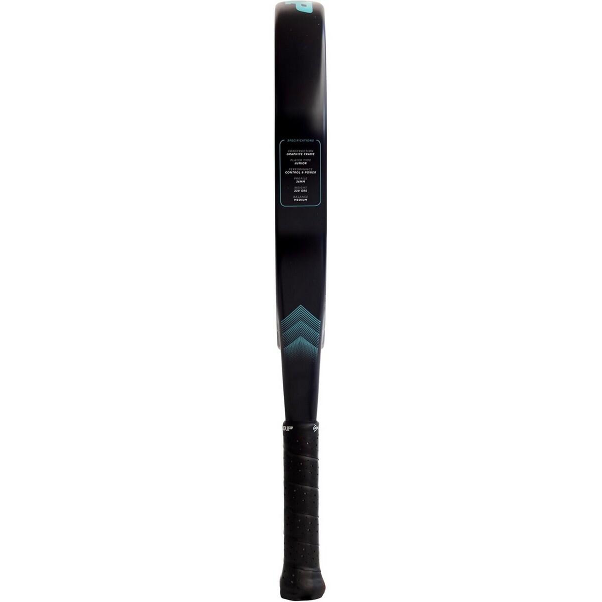 "Galactica" Padelschläger für Kinder Damen und Herren Schwarz/Blau 4/4