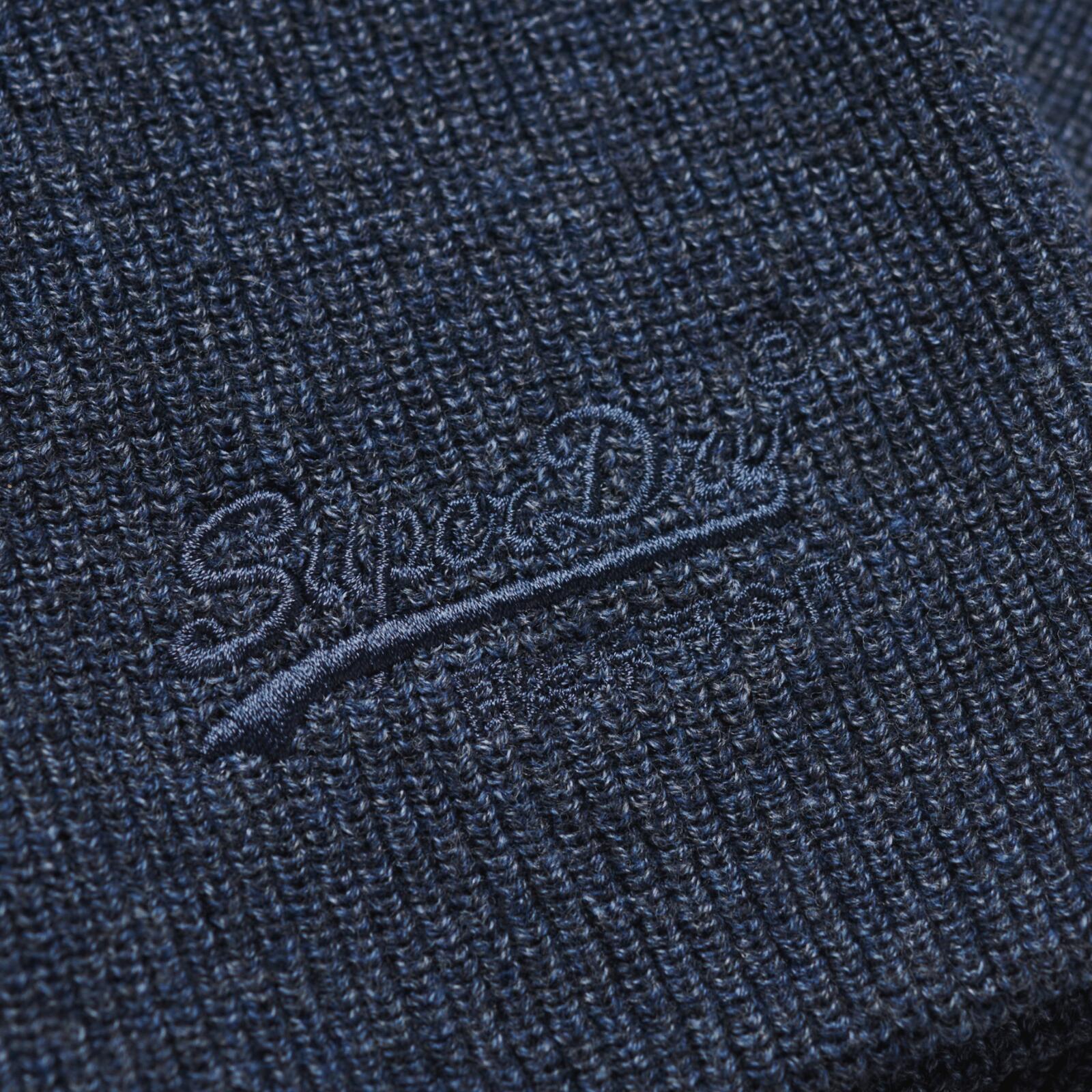 Czapka dziana z logo Superdry Essential 2/4