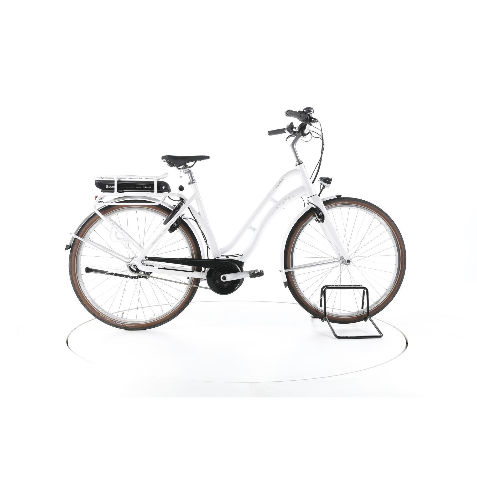 Pegasus - Reconditionné - Pegasus Tourina Ef City Vélo Électrique Entrée Basse - Très Bon - Vélo Ville - Blanc - 55 - Decathlon