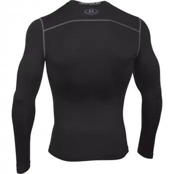 T-shirt de compression Under Armour manches longues noir 2/5