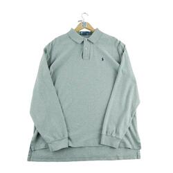Reconditionné - Polo manches longues Homme Gris - Excellent