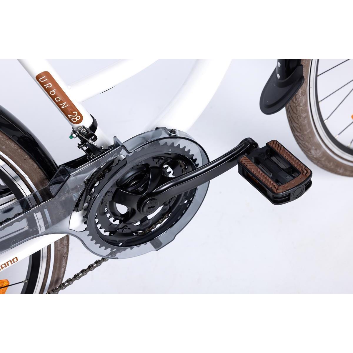 Stadtrad URBAN 28“ Moma Bikes,  SHIMANO 21 Gänge 6/7