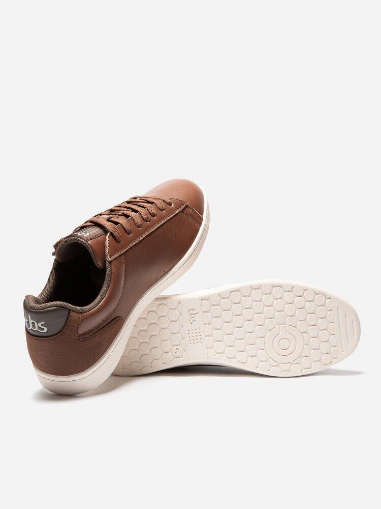 Baskets zippées Homme - LAURICK Chocolat 4/4