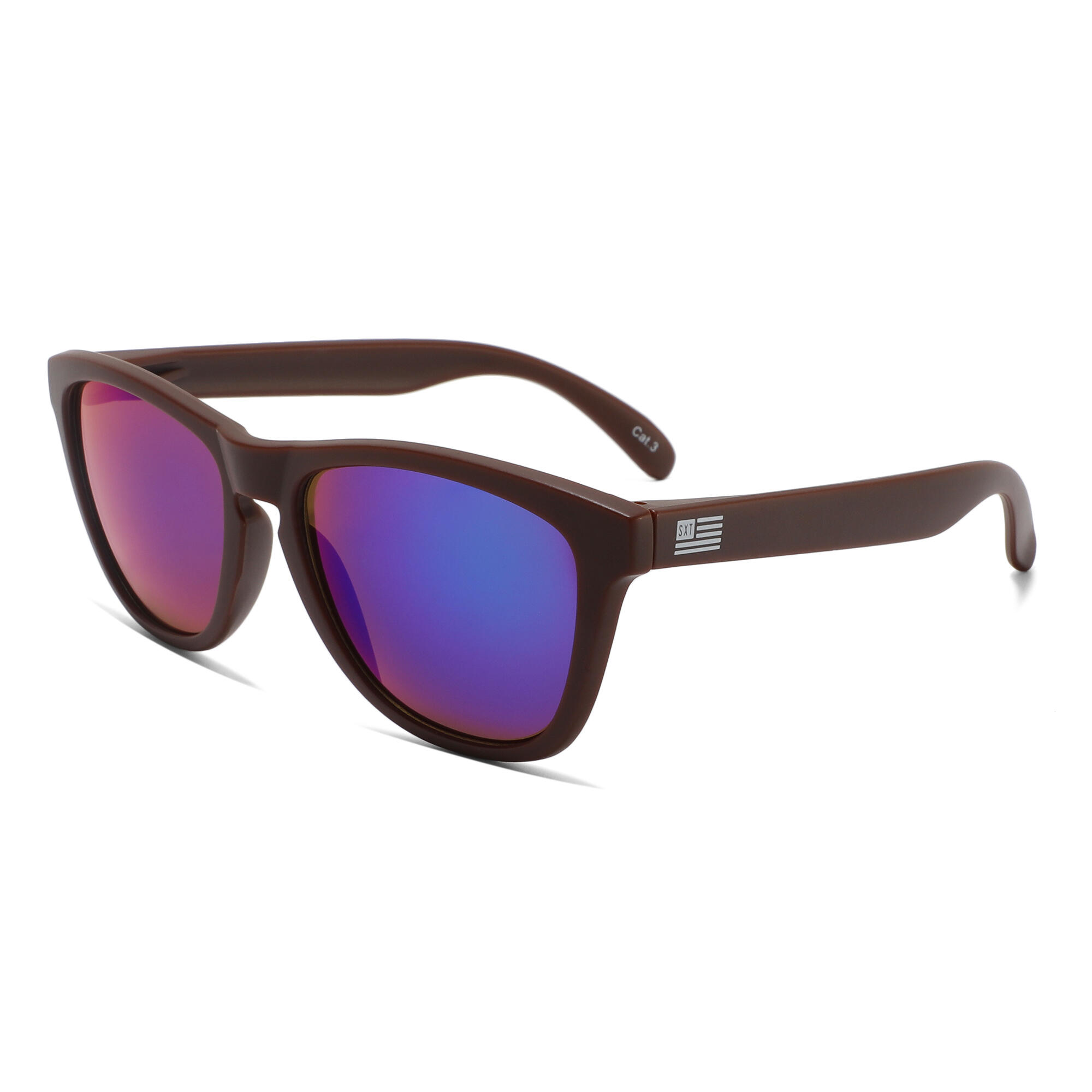 Sexton - Lunettes De Soleil Unisex En Pc Sexton 1038 - 20, Taille 50 Mm - Lunettes De Soleil - Bleu|marron - No Size - Decathlon