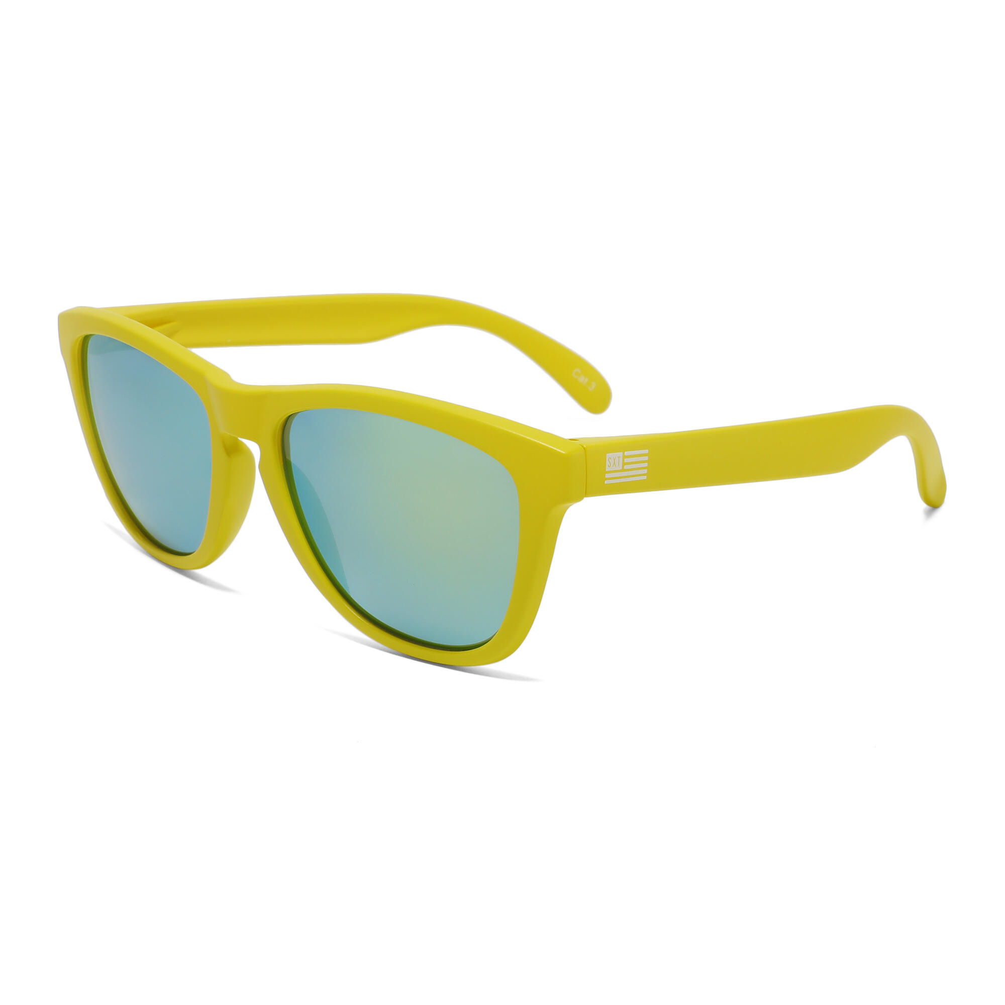Sexton - Lunettes De Soleil Unisex En Pc Sexton 1038 - 25, Taille 50 Mm - Lunettes De Soleil - Jaune - No Size - Decathlon