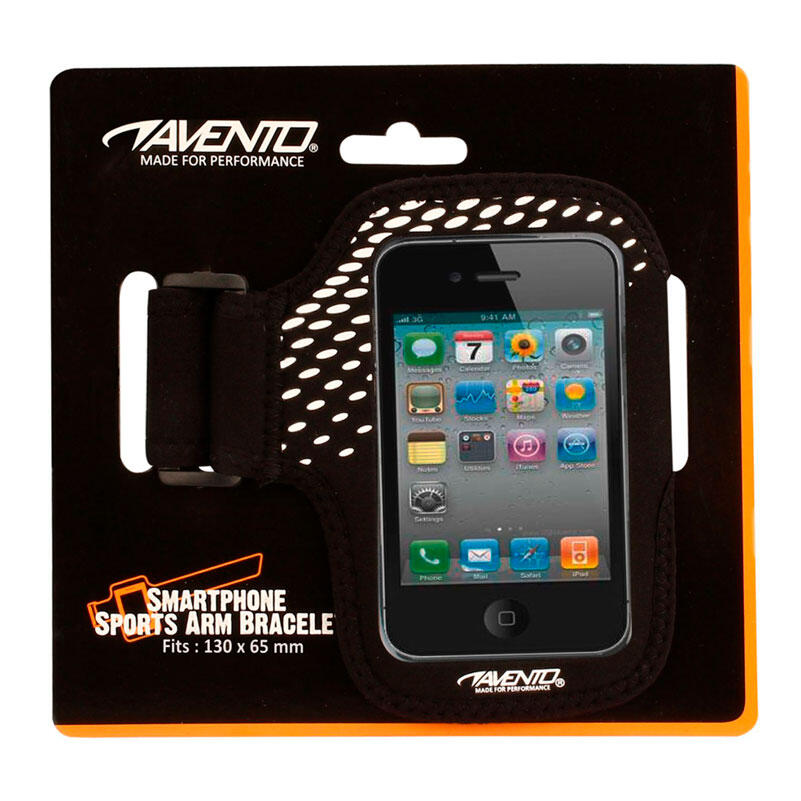 Avento Brazalete Smartphone – Negro/Gris 3/5