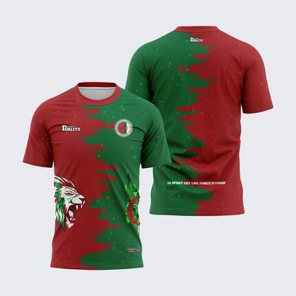Maillot de football Binational - Maroc Algérie - Original Edition