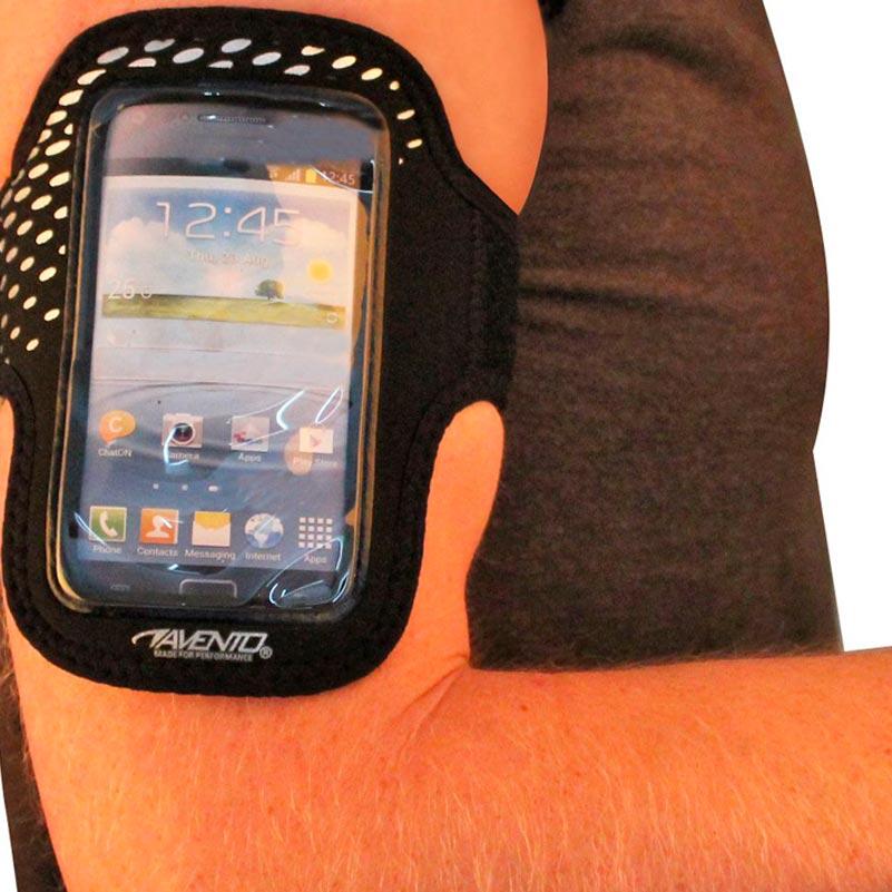 Avento Brazalete Smartphone – Negro/Gris 2/5
