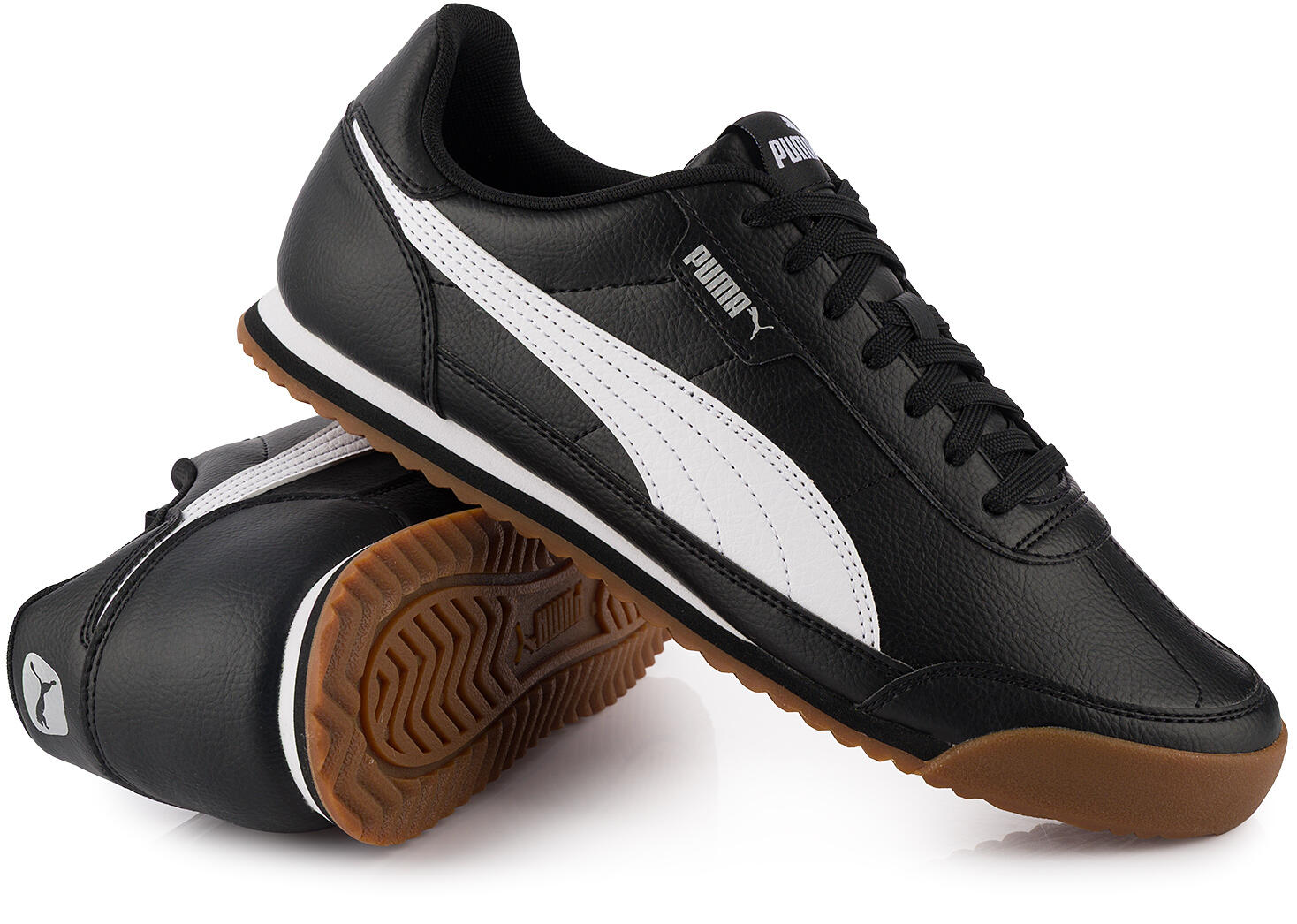 Buty sportowe sneakersy męskie  niskie czarne PUMA TURINO II 397452-01 5/7