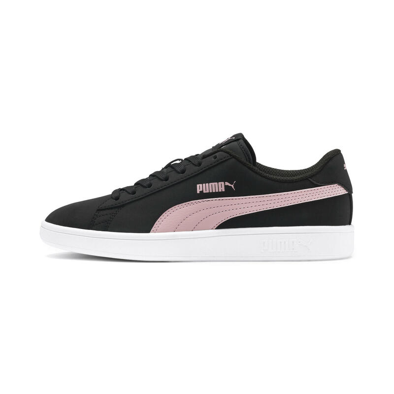 Pantofi sport Puma Smash V2 Buck, negru-roz-alb 36