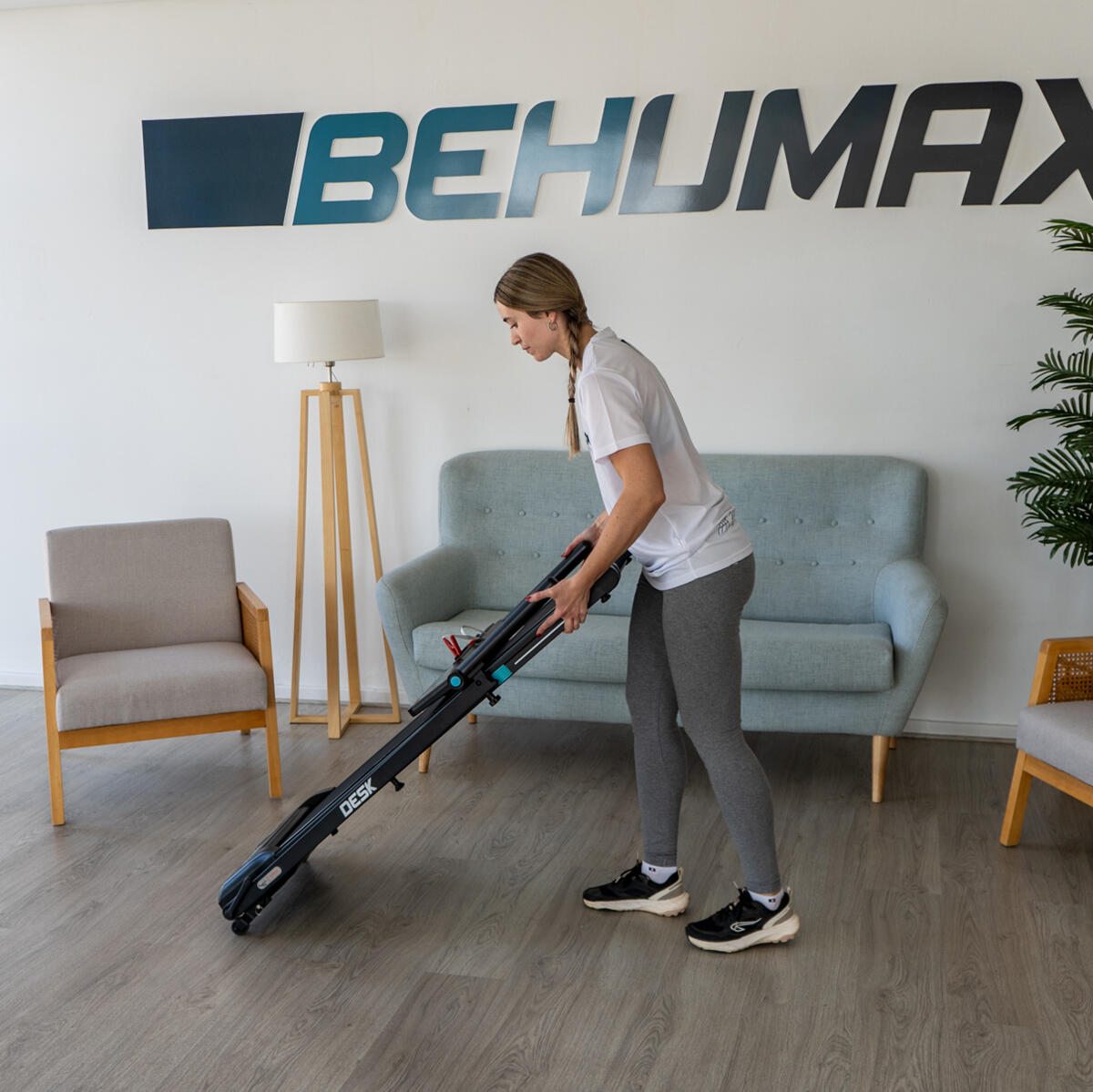 Passadeira de corrida Desk Behumax 3/6