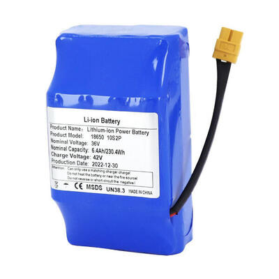 Slagbatterij trottinetteerie extern p2r xiaomi 6,4ah