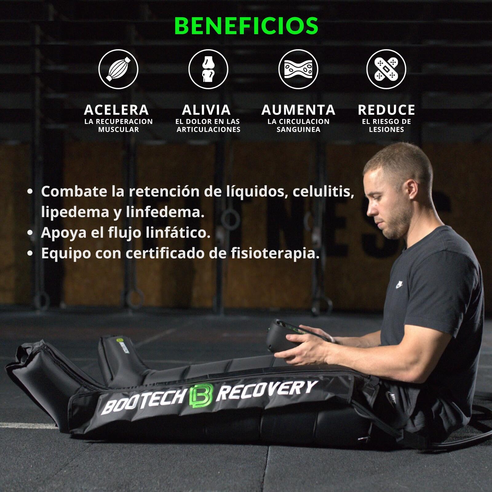 Bottes de pressothérapie BT-PRO 6.0 avec 6 chambres à air – Appareil de massage 3/7