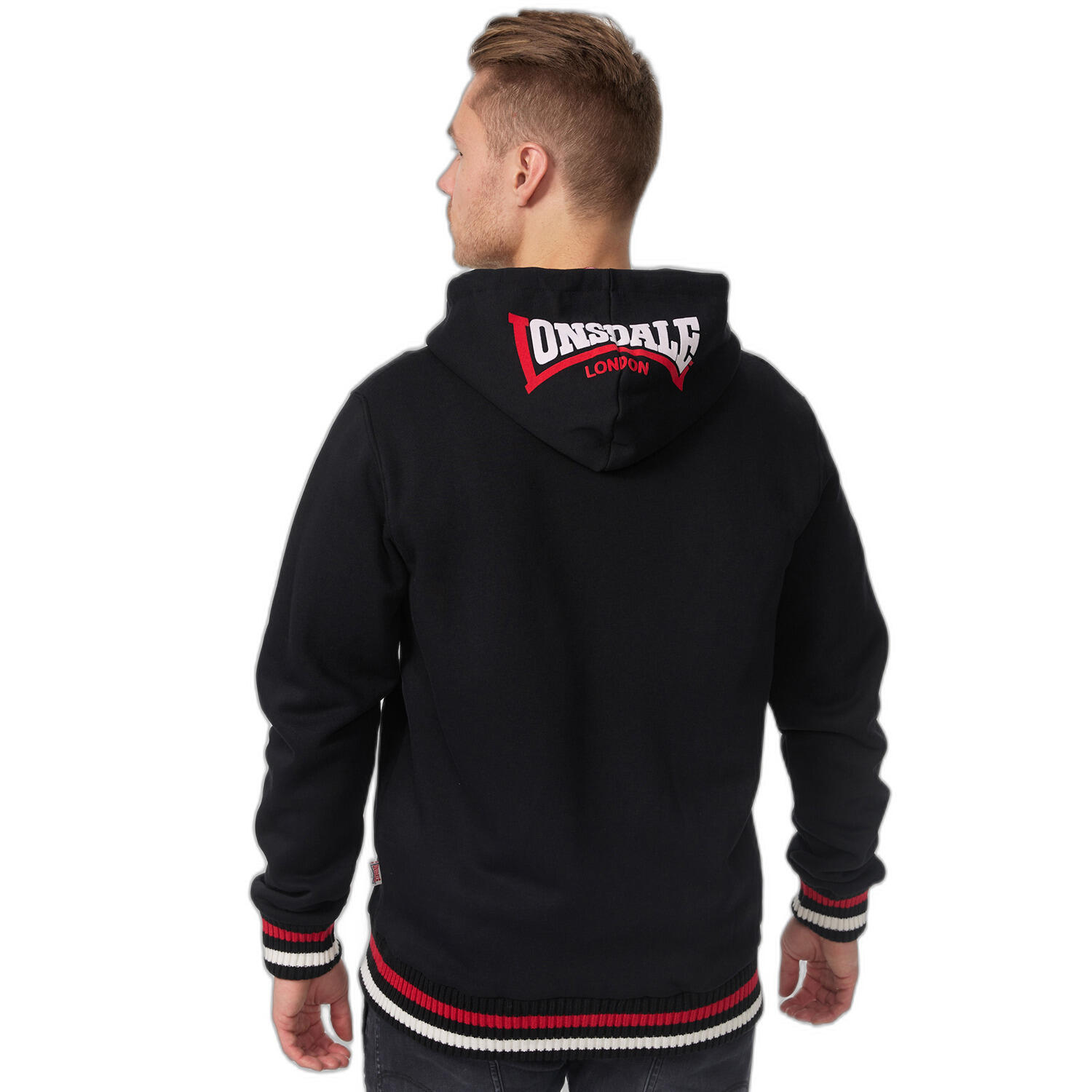 Sudadera con capucha y cremallera Lonsdale Lancaster 2/5