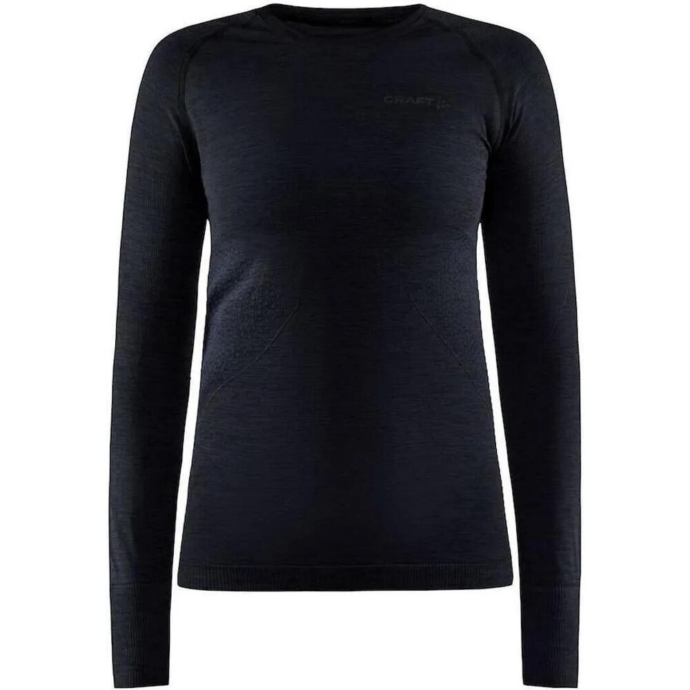 Craft - Maillot De Compression Manhces Longues Femme Craft Core Dry Active Comfort - Sous Maillot Manche Longue - Noir - S - Decathlon