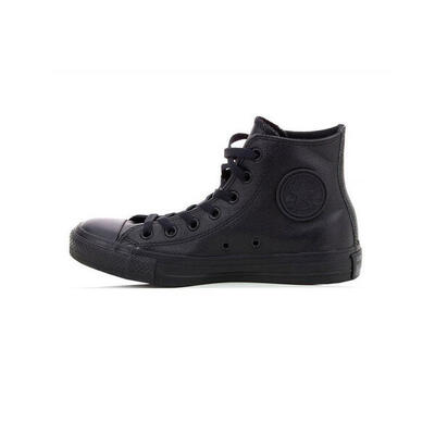 Sneakers converse chuck taylor hi leather, zwart, uniseks