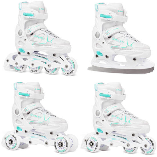 Raven Spirit 4-in-1 patins à roulettes ajustables