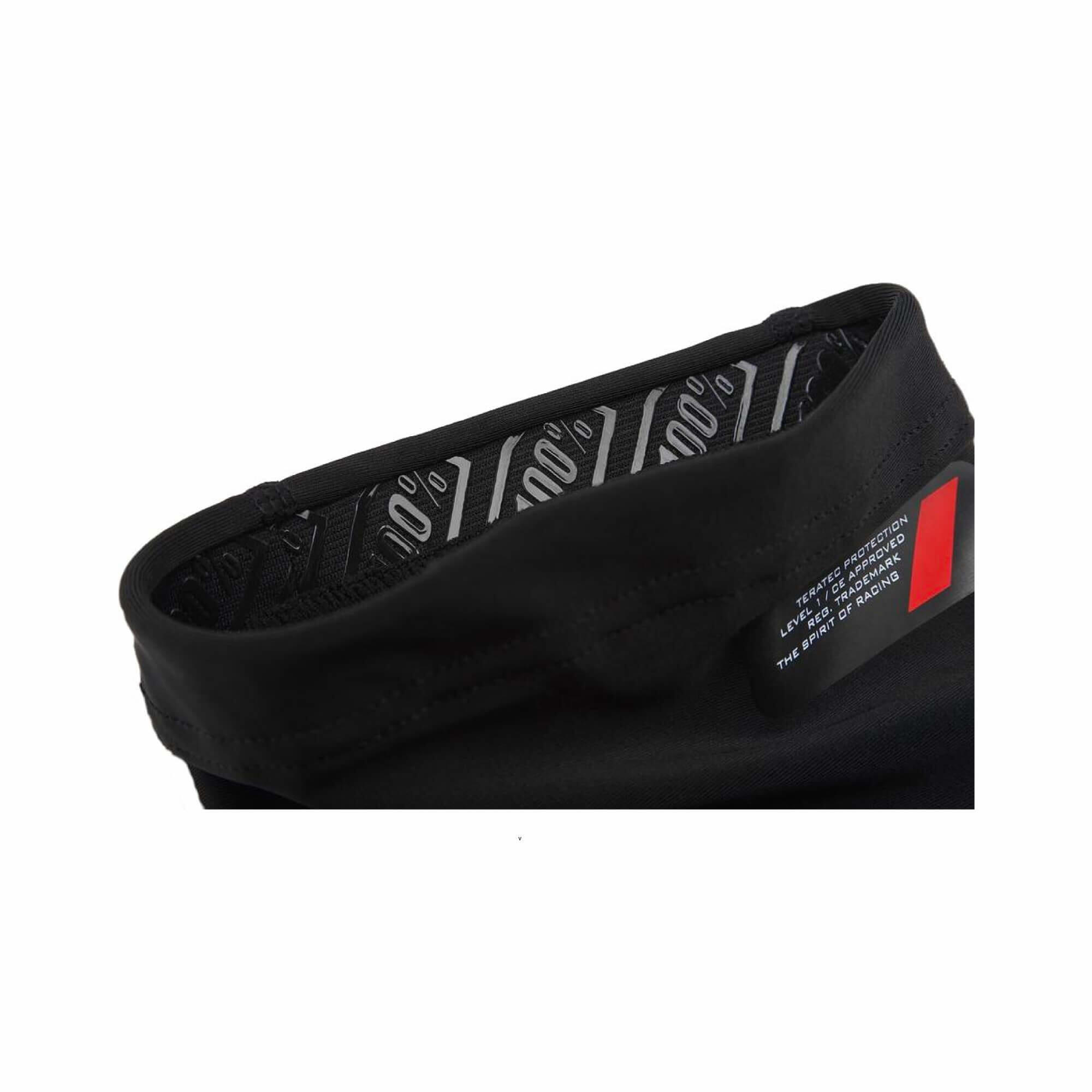 100% Unisex Knieschoner Teratec Plus, Schwarz 4/5