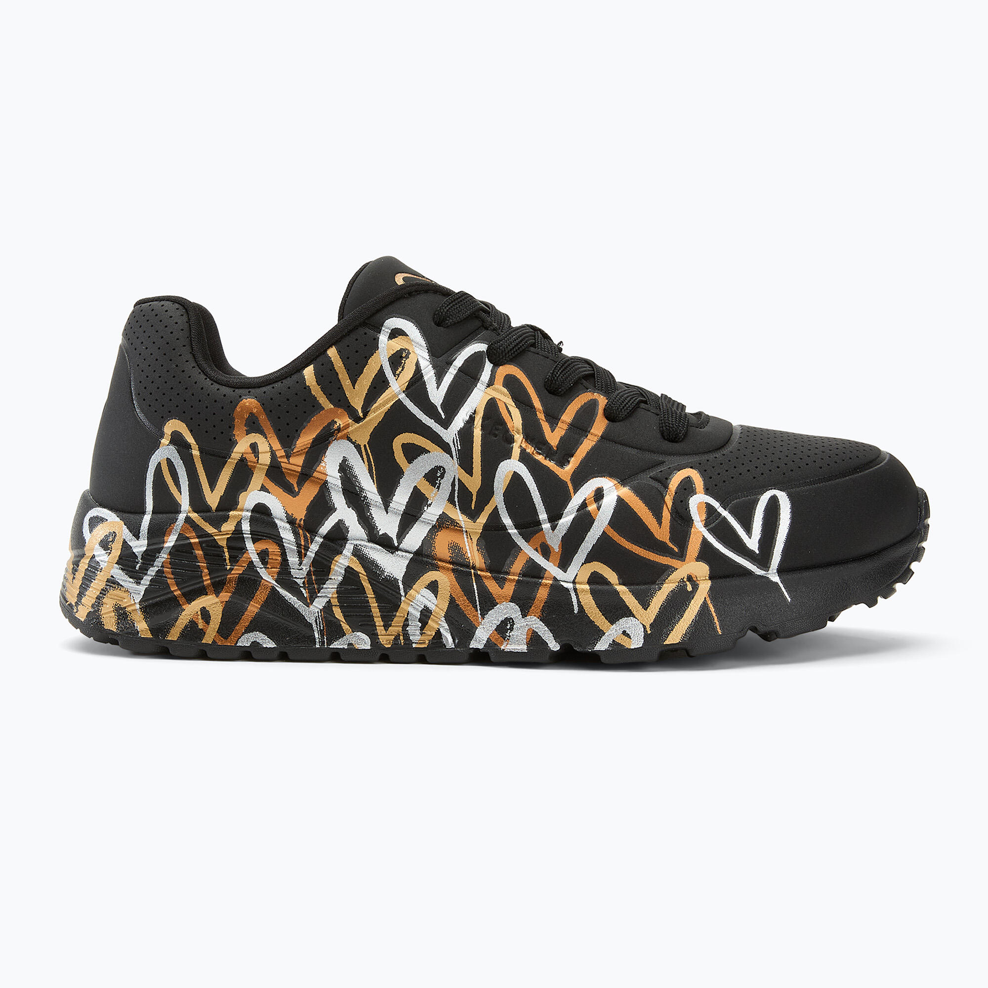 Chaussures SKECHERS JGoldcrown Uno Lite Metallic Love 2/5