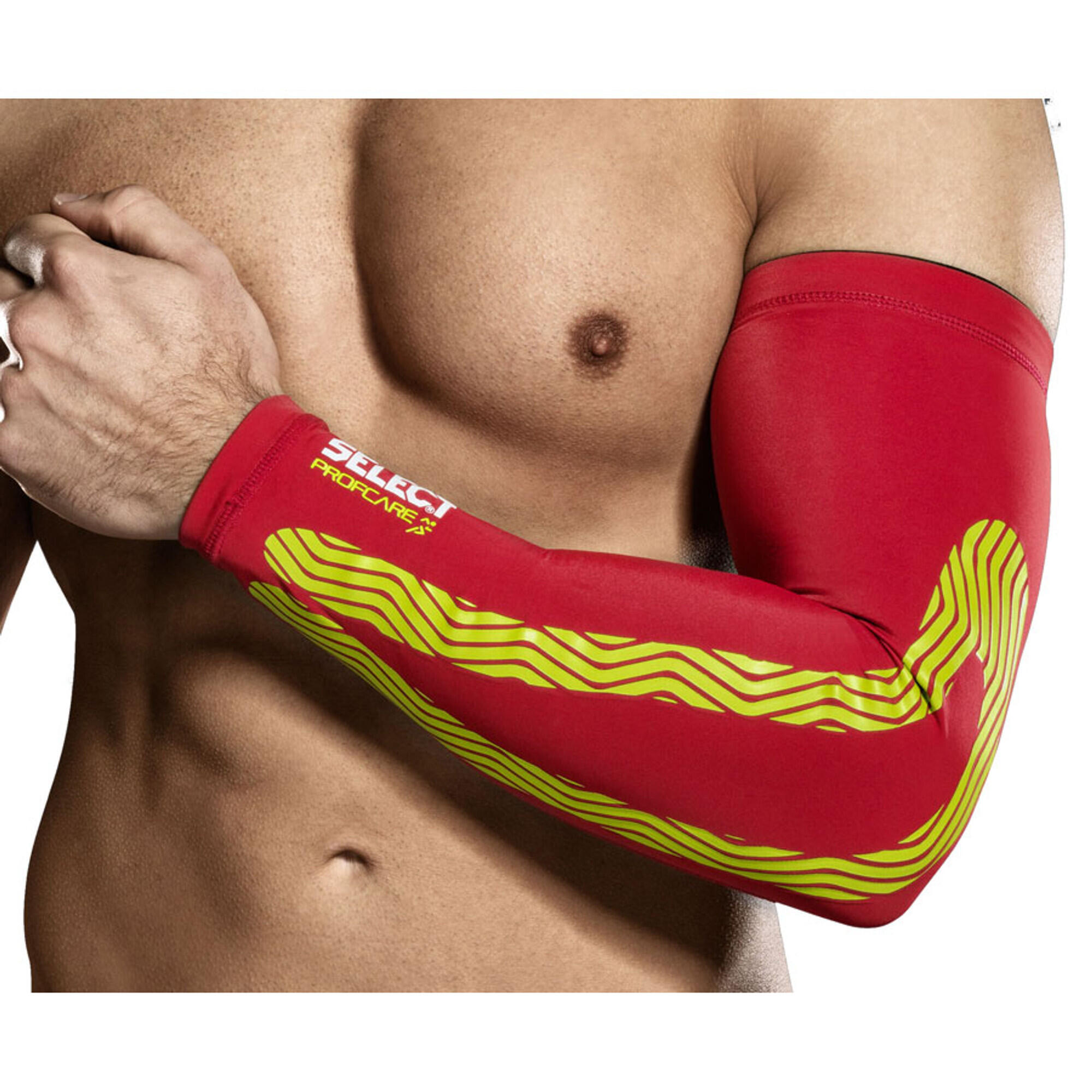 Select - Manchon De Compression Bras Select 6610 - Maintien Compressif - Rouge - 40 M - Decathlon