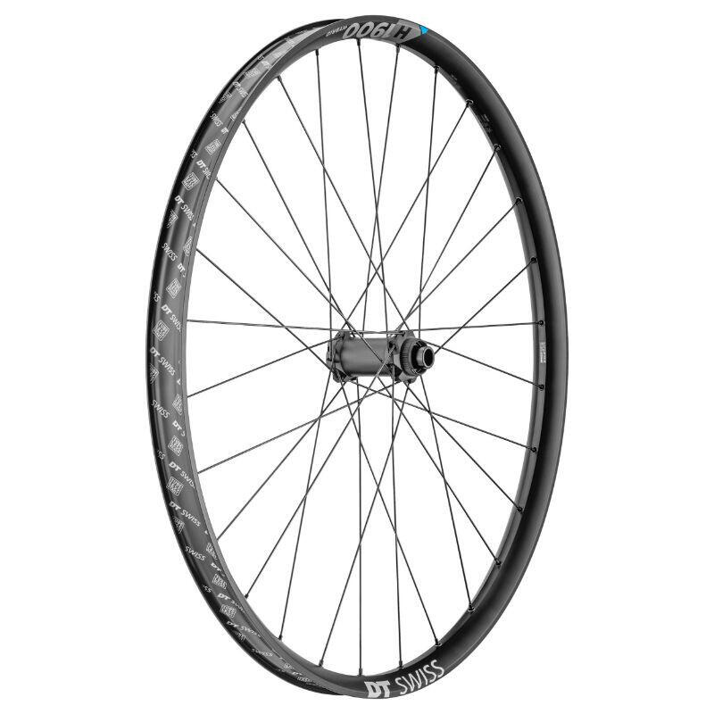 DT SWISS Ruota anteriore tubeless, perno passante, disco a 6 fori DT Swiss H1900 BOOST