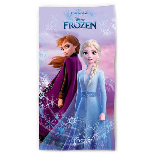 Strandtuch aus Baumwolle, Mädchen Disney Frozen Elsa & Anna