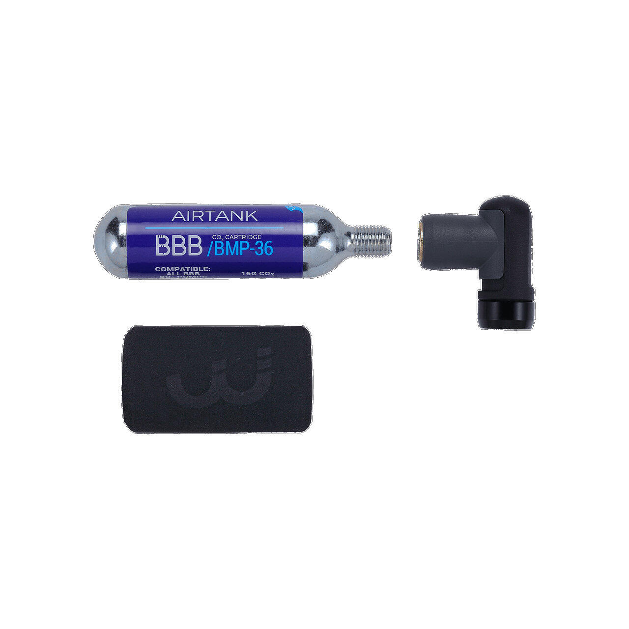 Mini-pompe CO2 BBB Cycling AirPush 3/3