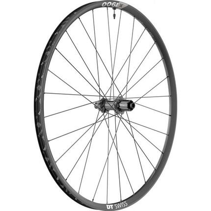 Roue arrière axe traversant - jante - resiste poids 110kgs DT Swiss X1900 Boost