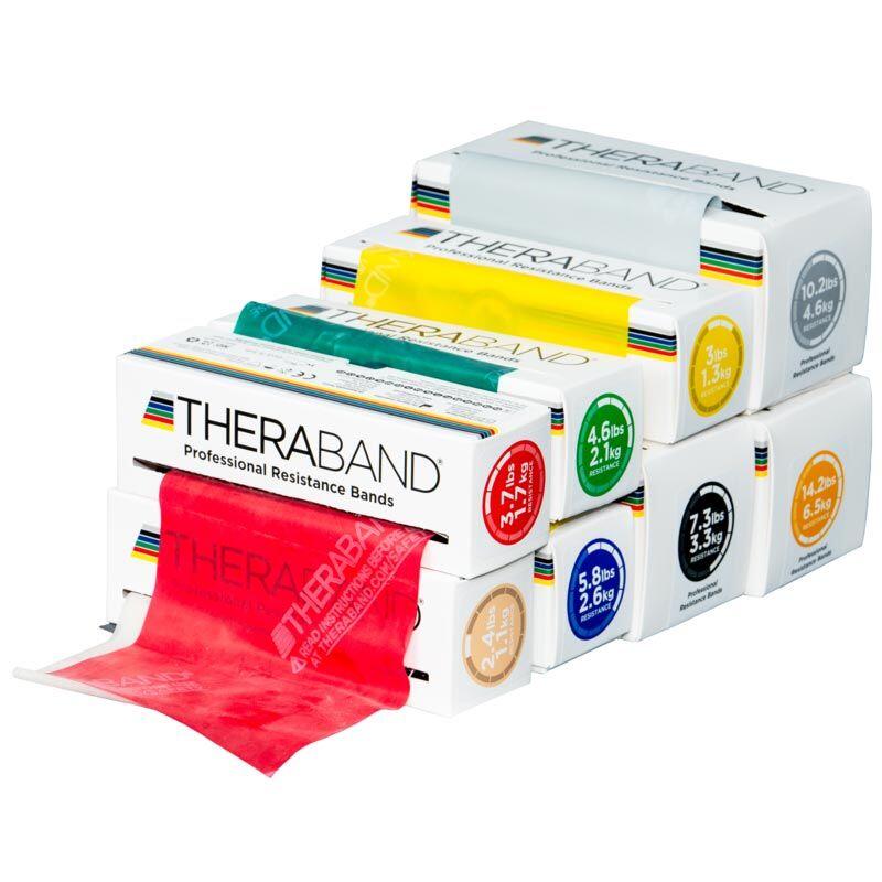 THERABAND Posilovací guma 5,5 m se speciálně silným odporem