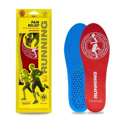 Plantari Running Tecnici - profumo eucalipto - Rosso
