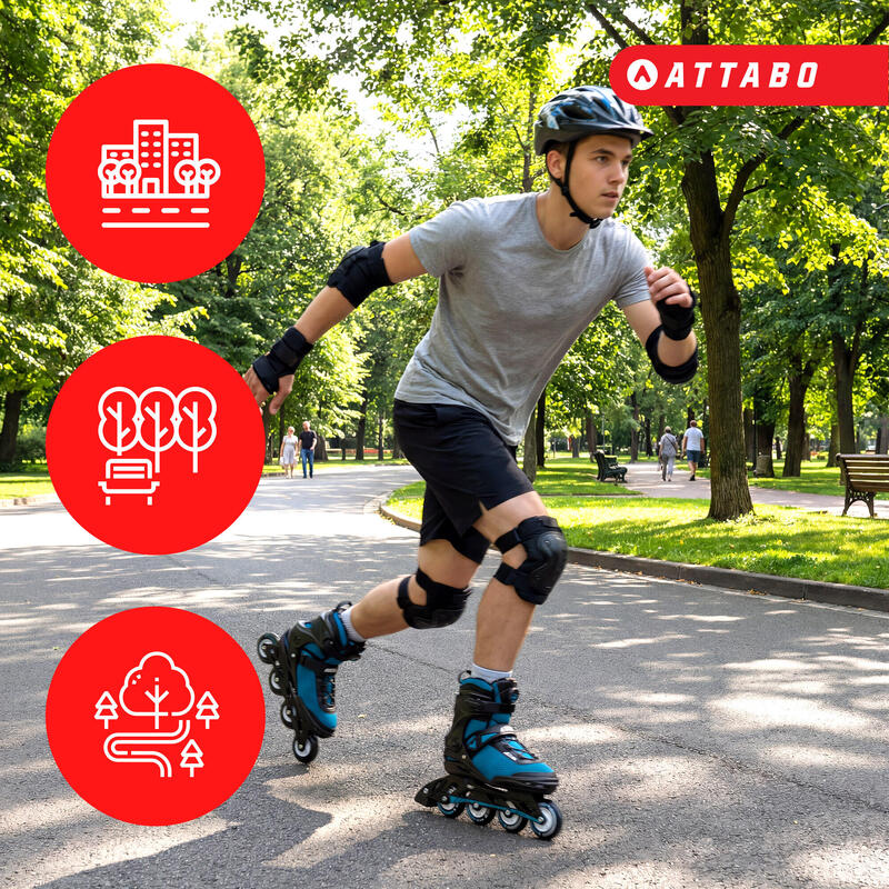 Patine cu rotile pentru bărbați ATTABO OneFoot