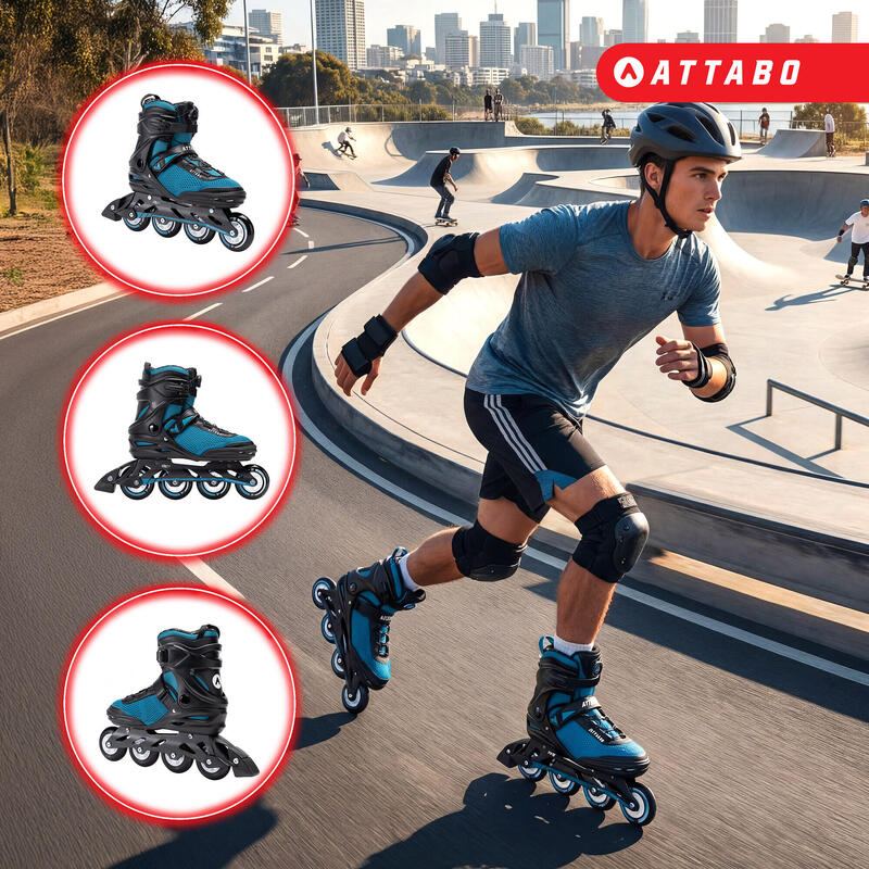 Patine cu rotile pentru bărbați ATTABO OneFoot