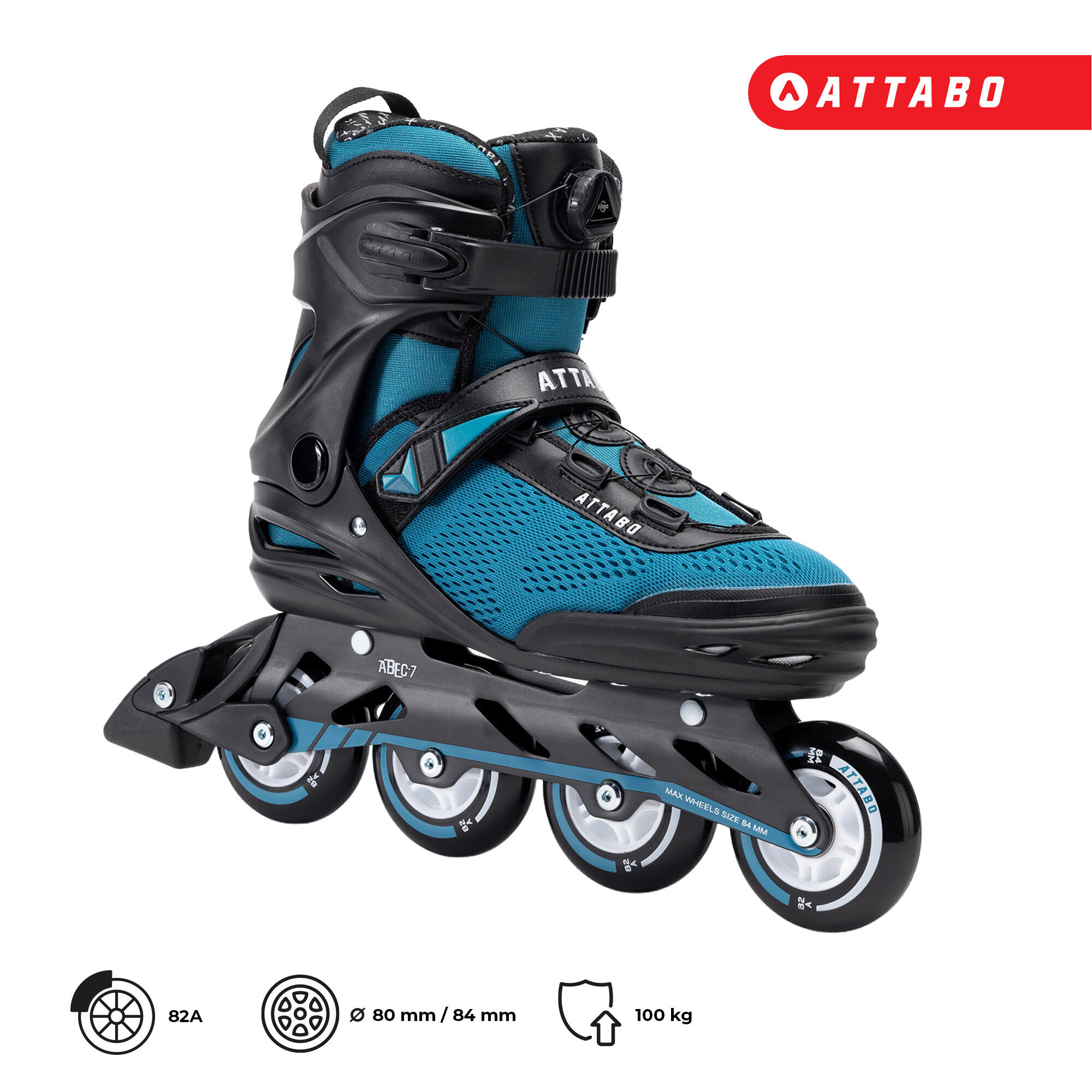 Patines de ruedas ATTABO OneFoot para hombre 6/7