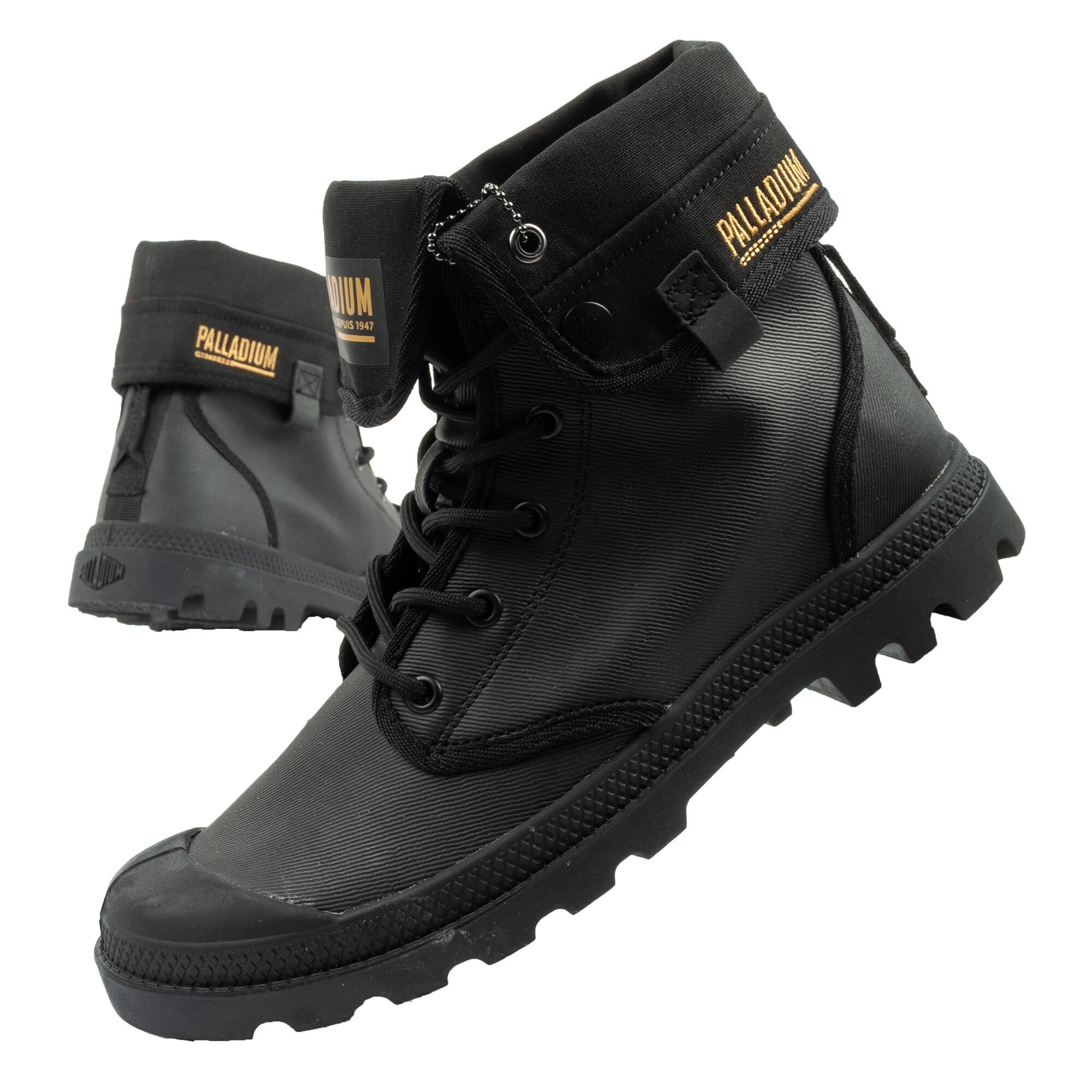 Palladium - Chaussures De Sport Unisexes Palladium Baggy Coated - Chaussures De Sport - Noir - Decathlon