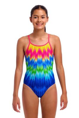 Funkita meisjes badpak diamond back fly time