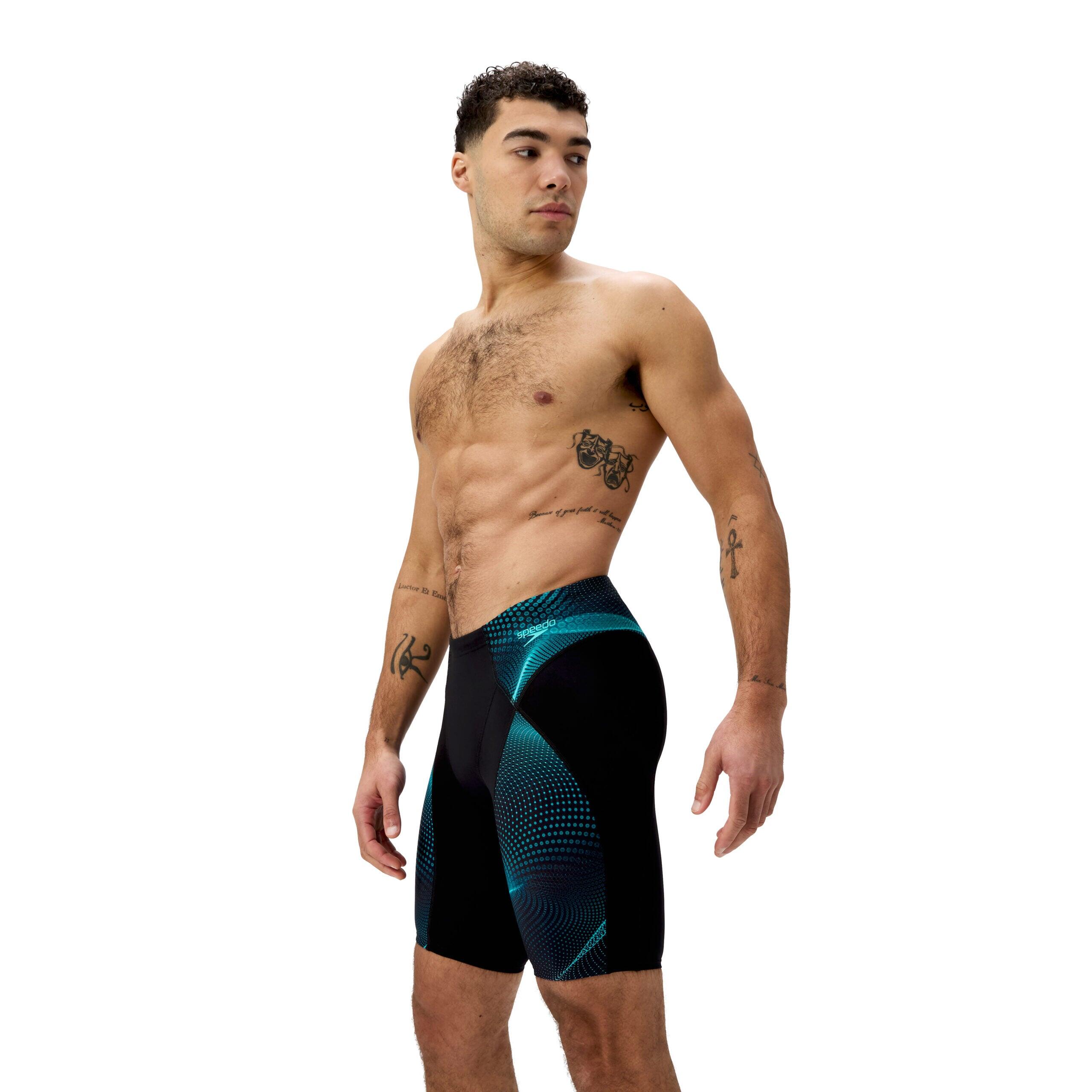 Swim jammer compressione Speedo Eco Endurance+ Blu/Verde 3/7